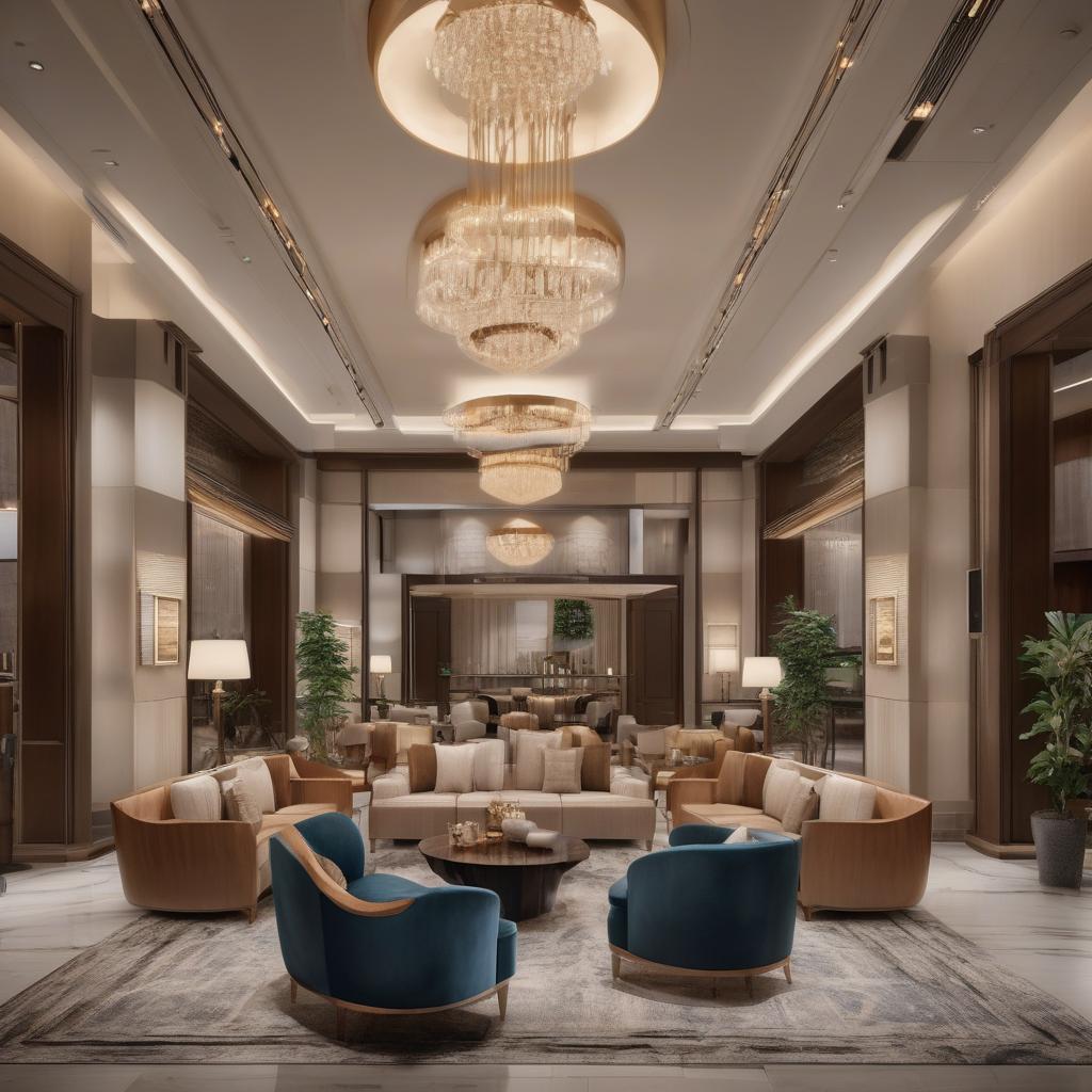 picture of hotel lobby